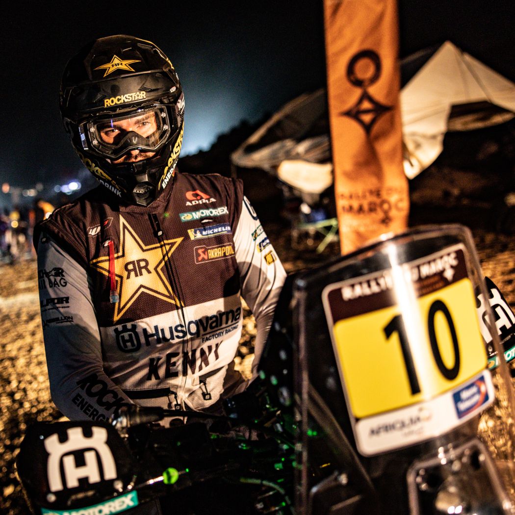 Tough opening day for Rockstar Energy Husqvarna Factory Racing at 2021 Rallye du Maroc Husqvarna Dominican Republic